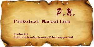 Piskolczi Marcellina névjegykártya